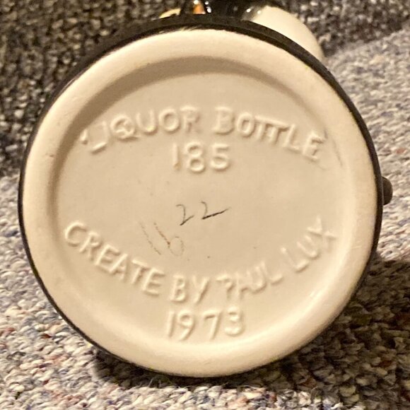1973 Paul Lux Hockey Player Decanter Vintage SUPER RARE - Picture 10 of 11